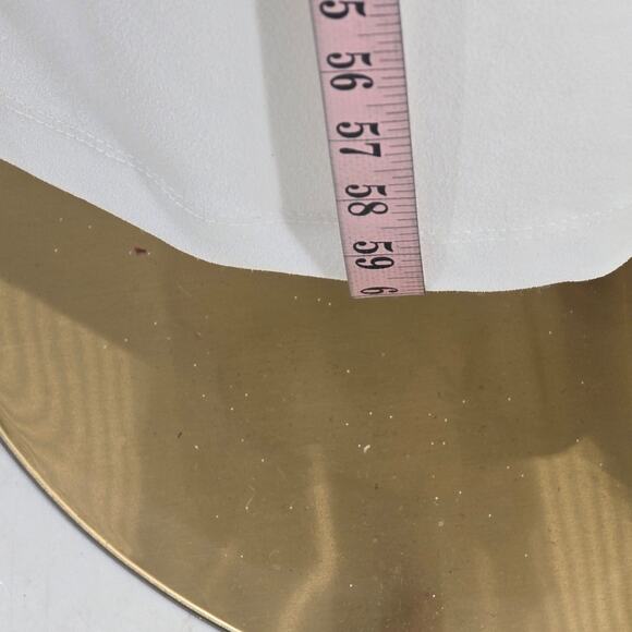 LULU'S SZ M Make It a Date White Sleeveless Wide-Leg Jumpsuit NEW B27 - Picture 5 of 15